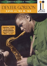cover DEXTER GORDON LIVE IN 63 AND 64 DVD